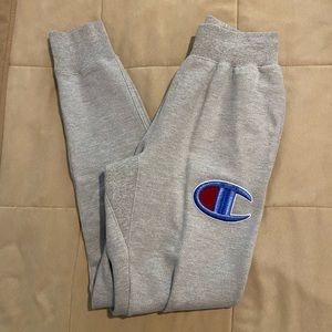 Men’s Champion grey joggers
